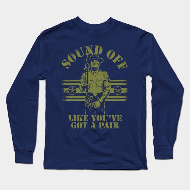 Sound Off Long Sleeve T-Shirt by GritFX